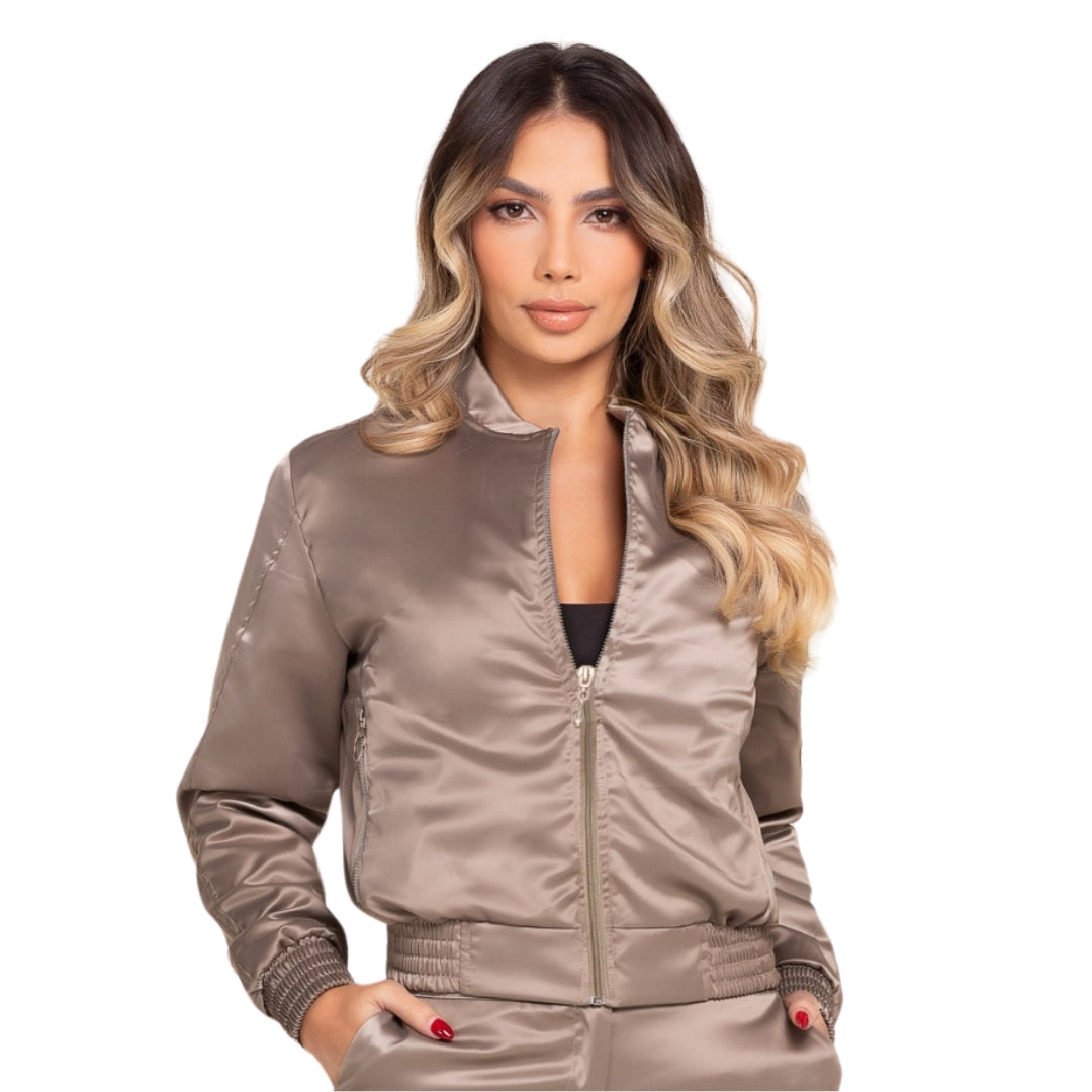 ALANNA Chaqueta En Satin