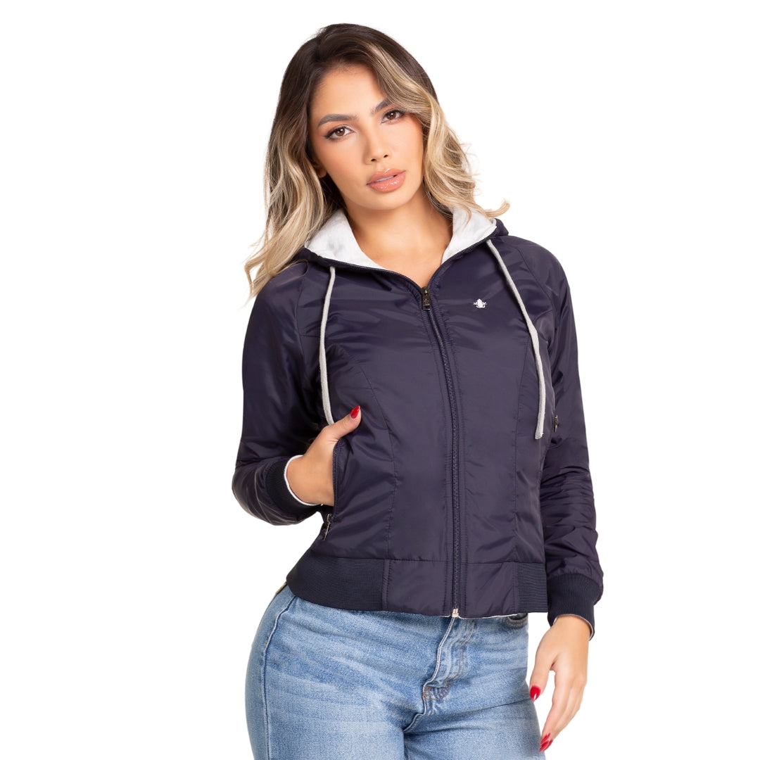 Mercy Chaqueta Impermeable Doble Faz (Fit)